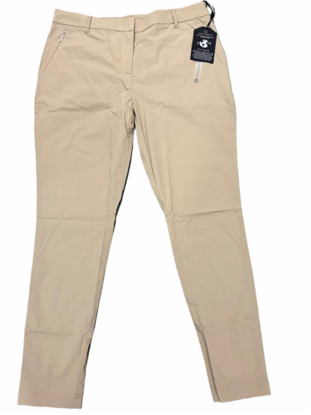 NWT Anatomie THE THEA CURVY PANT IN khaki in xlarge retails $238